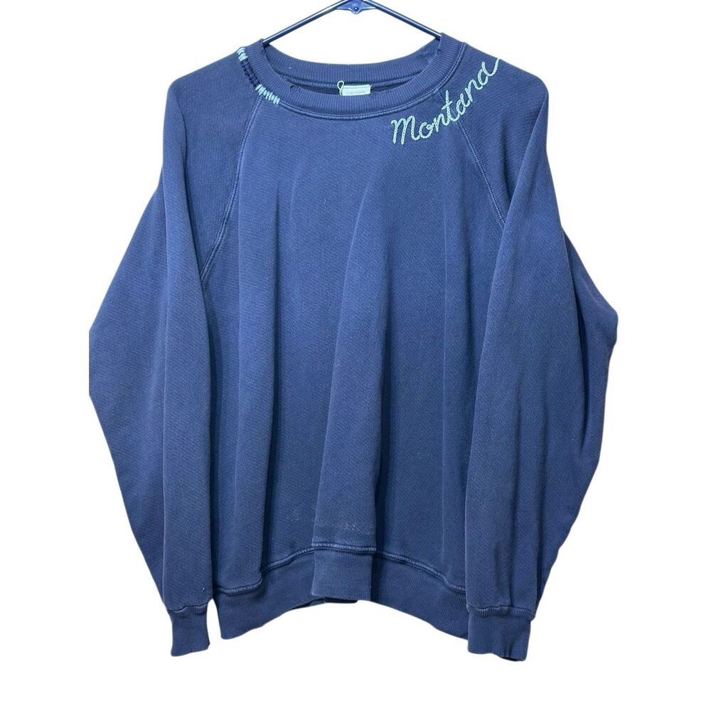 I Stole My Boyfriends Shirt ISMBS Montana Stitched Collar Sweatshirt Women's M